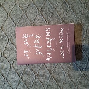 If We Were Villains Novel by M.L. Rio - Brown Cover